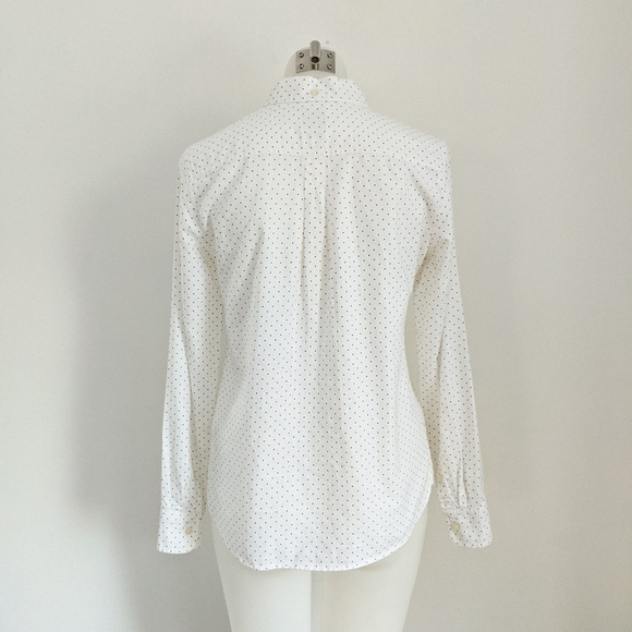 GAP The Tailored Shirt, Polka Dot, S - Picture 3 of 4
